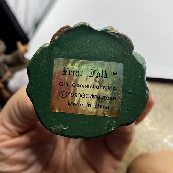 Vintage Friar Folk 23 Pc Monk Collection By Maureen Carlson - Picture 15 of 15